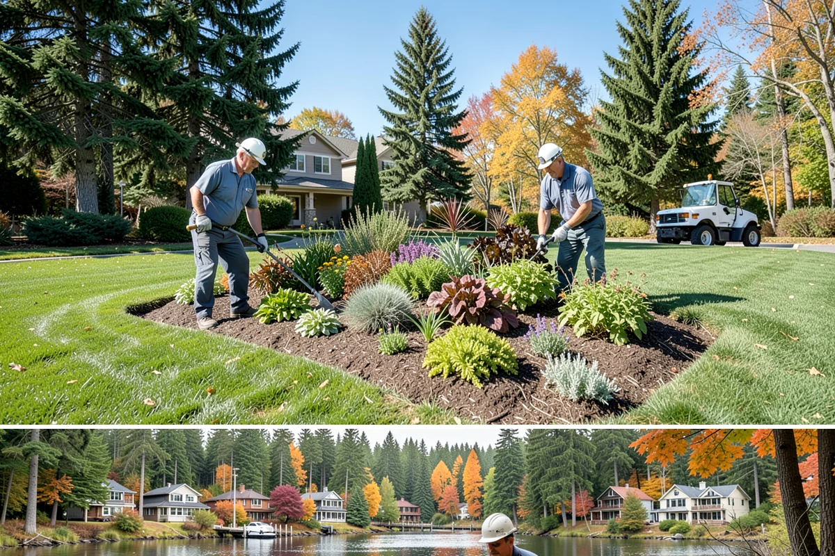 Landscape Lighting Installation in La Conner, Skagit County, WA - Can be installed year-round