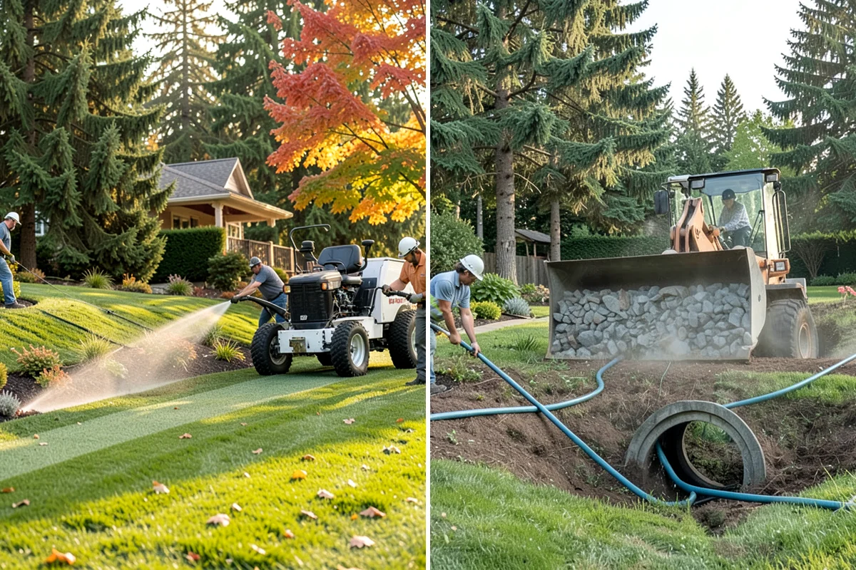 Landscape Lighting Installation in Lyman, Skagit County, WA - Design the lighting plan and layers