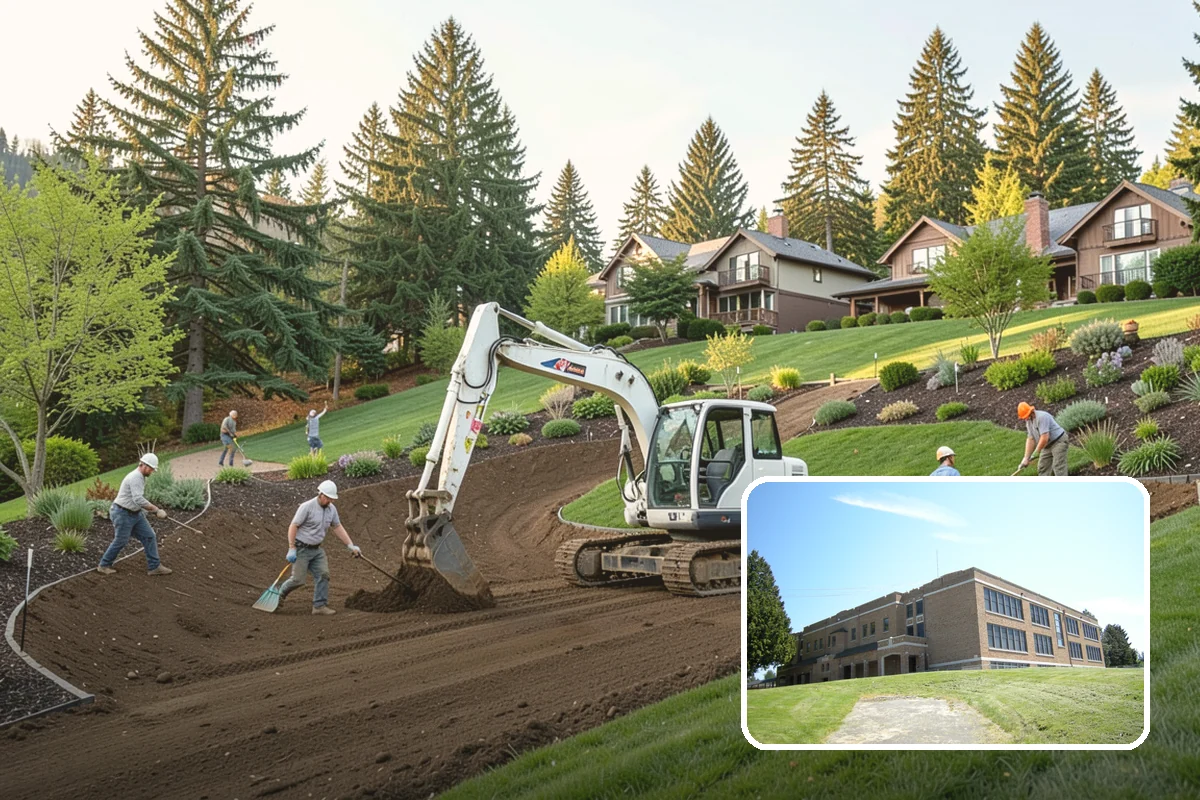 Landscape Lighting Installation in Maple Valley, King County, WA - Beauty, safety, and evening usability