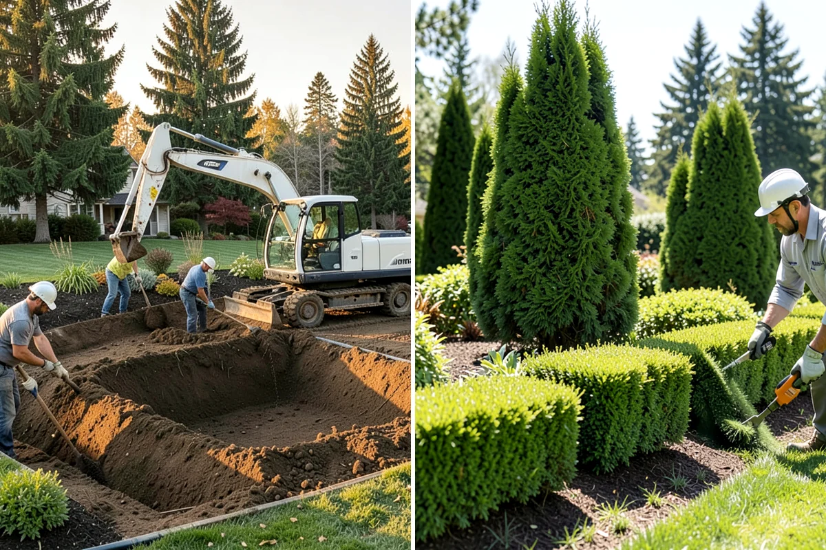 Landscape Lighting Installation in Maple Valley, King County, WA - Design the lighting plan and layers