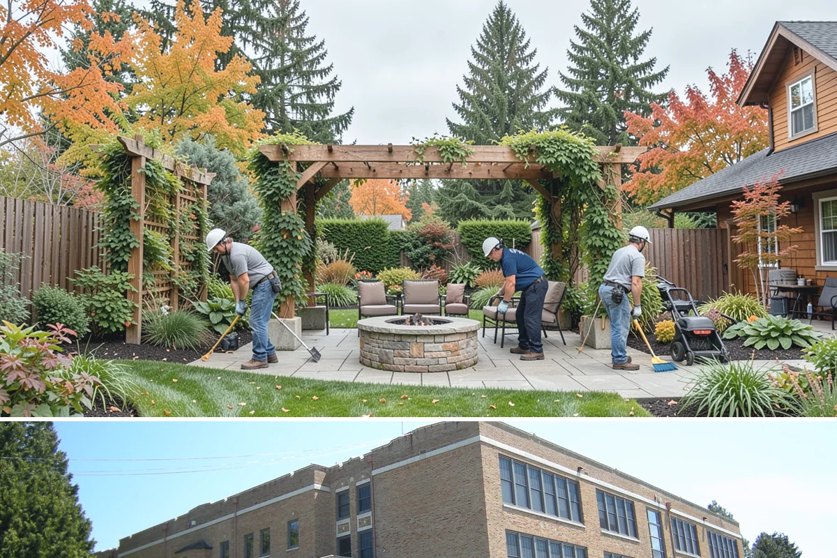 Landscape Lighting Installation in Maple Valley, King County, WA - Can be installed year-round