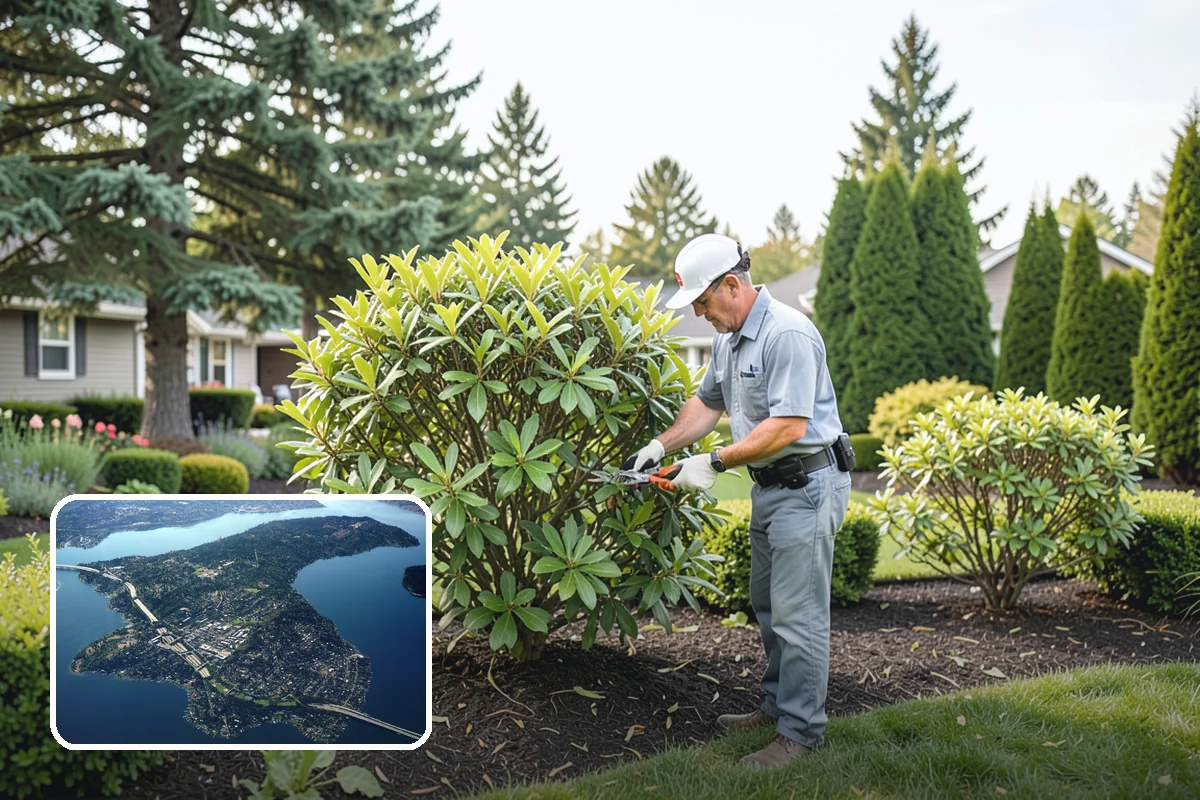 Landscape Lighting Installation in Mercer Island, King County, WA - Beauty, safety, and evening usability