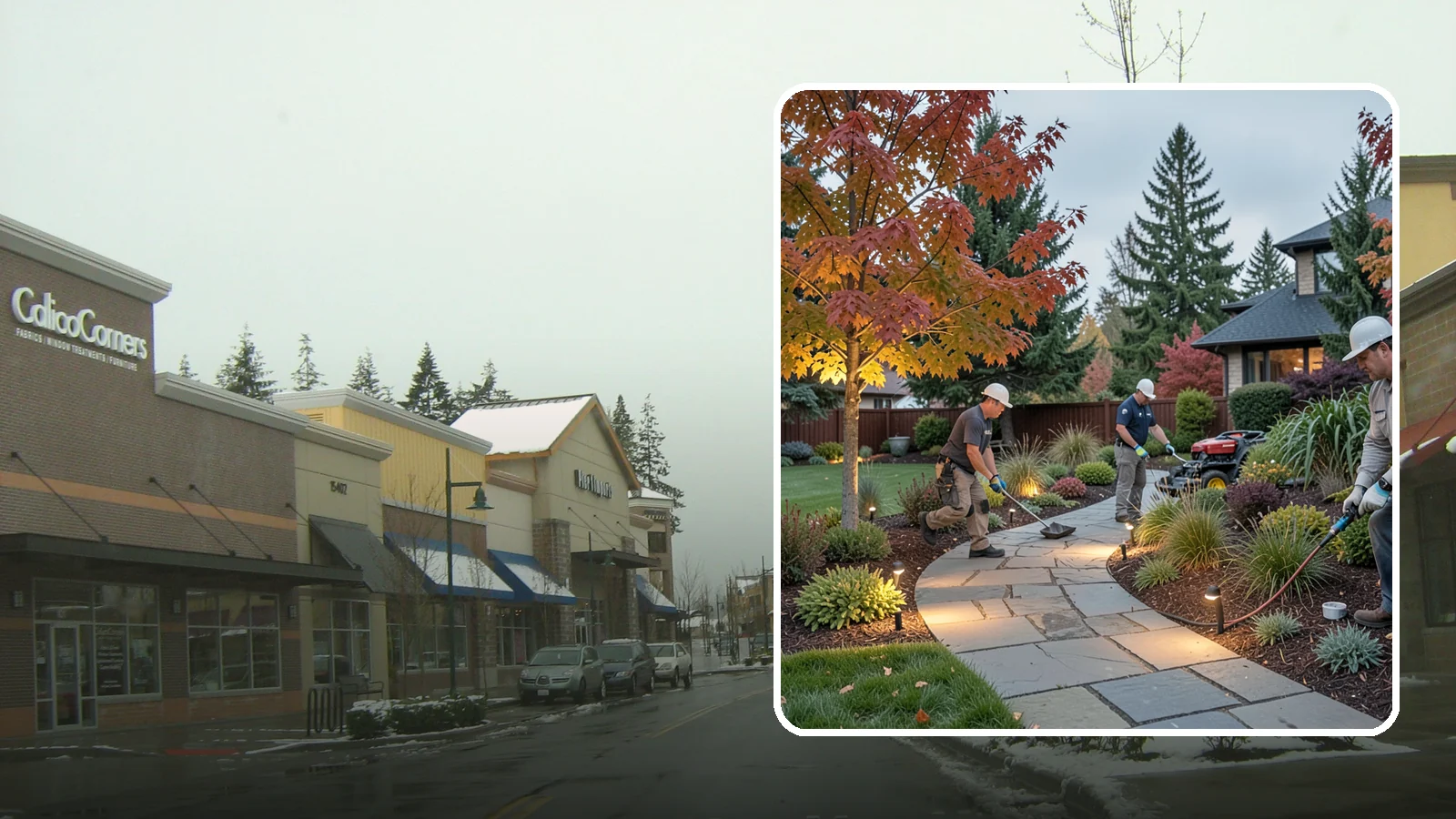 Landscape Lighting Installation in Mill Creek, Snohomish County, WA - Professionally designed landscape lighting that adds beauty, safety, and hours of usable evening space.