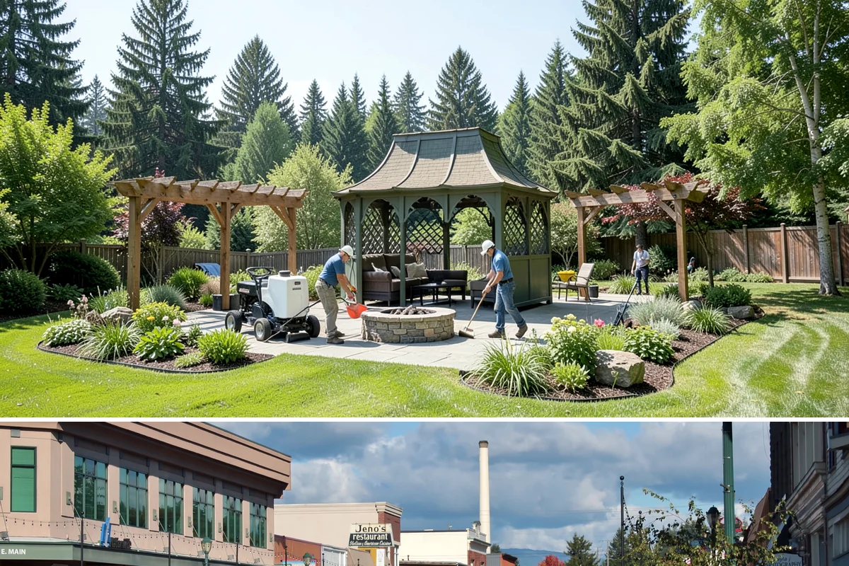 Landscape Lighting Installation in Monroe, Snohomish County, WA - Can be installed year-round