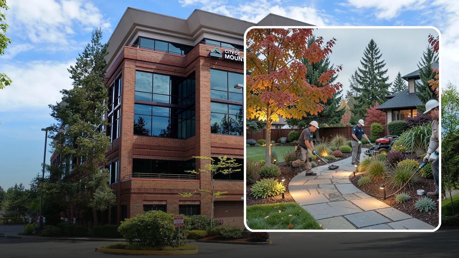 Landscape Lighting Installation in Mountlake Terrace, Snohomish County, WA - Professionally designed landscape lighting that adds beauty, safety, and hours of usable evening space.