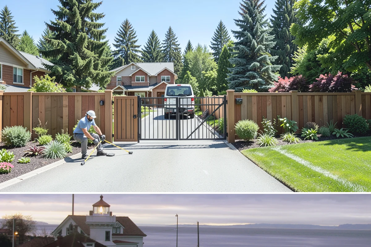 Landscape Lighting Installation in Mukilteo, Snohomish County, WA - Can be installed year-round