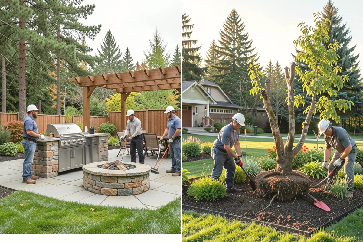 Landscape Lighting Installation in North Bend, King County, WA - Design the lighting plan and layers