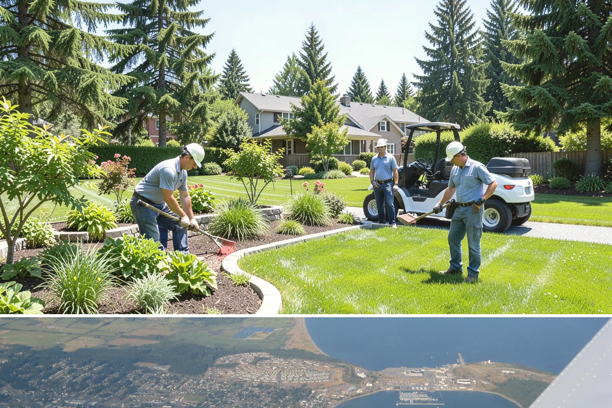 Landscape Lighting Installation in Oak Harbor, Island County, WA - Can be installed year-round