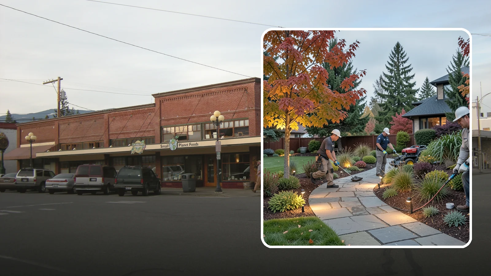 Landscape Lighting Installation in Sedro-Woolley, Skagit County, WA - Professionally designed landscape lighting that adds beauty, safety, and hours of usable evening space.