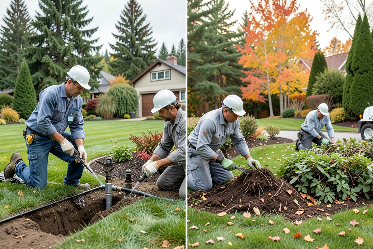 Landscape Lighting Installation in Snoqualmie, King County, WA - Design the lighting plan and layers