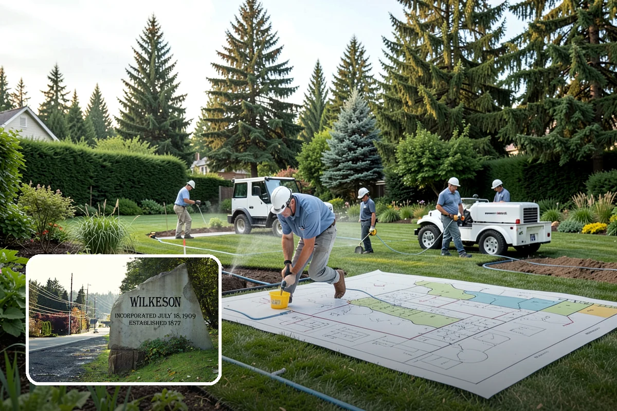 Landscape Lighting Installation in Wilkeson, Pierce County, WA - Beauty, safety, and evening usability