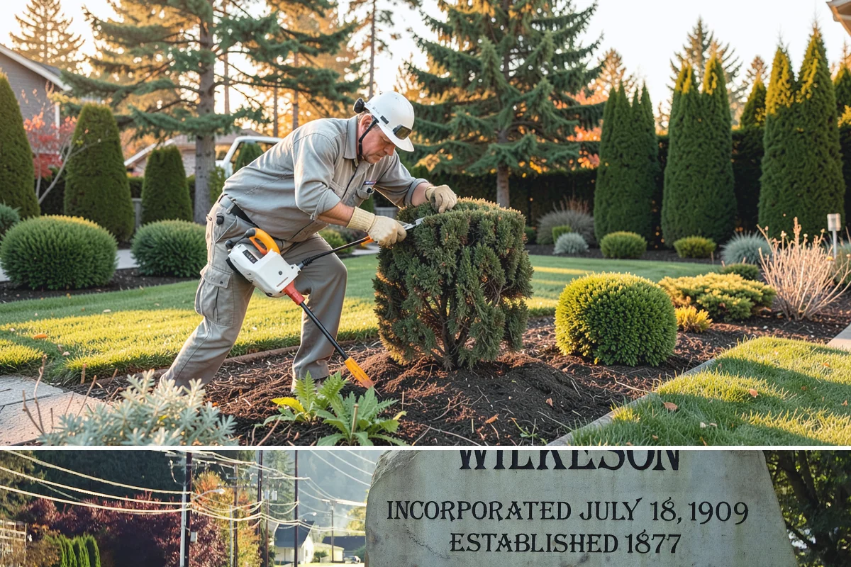 Landscape Lighting Installation in Wilkeson, Pierce County, WA - Can be installed year-round