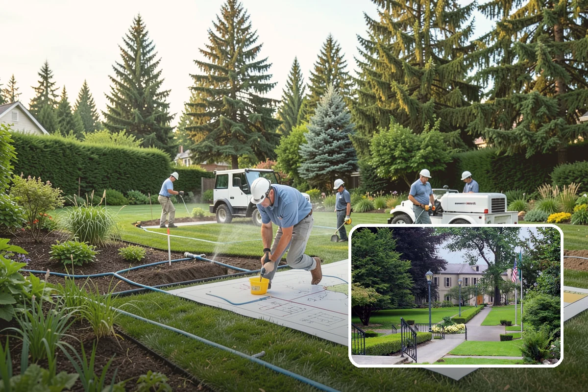 Landscape Lighting Installation in Woodinville, King County, WA - Beauty, safety, and evening usability