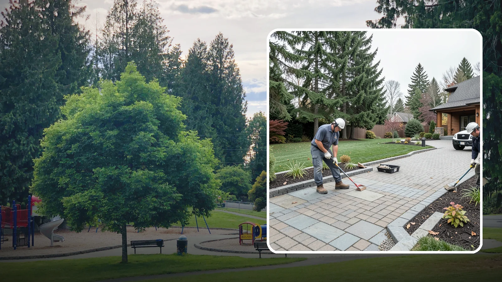 Landscape Masonry in Bonney Lake, Pierce County, WA - Skilled masonry work - stone, brick, and block - that brings craftsmanship and permanence to your landscape.