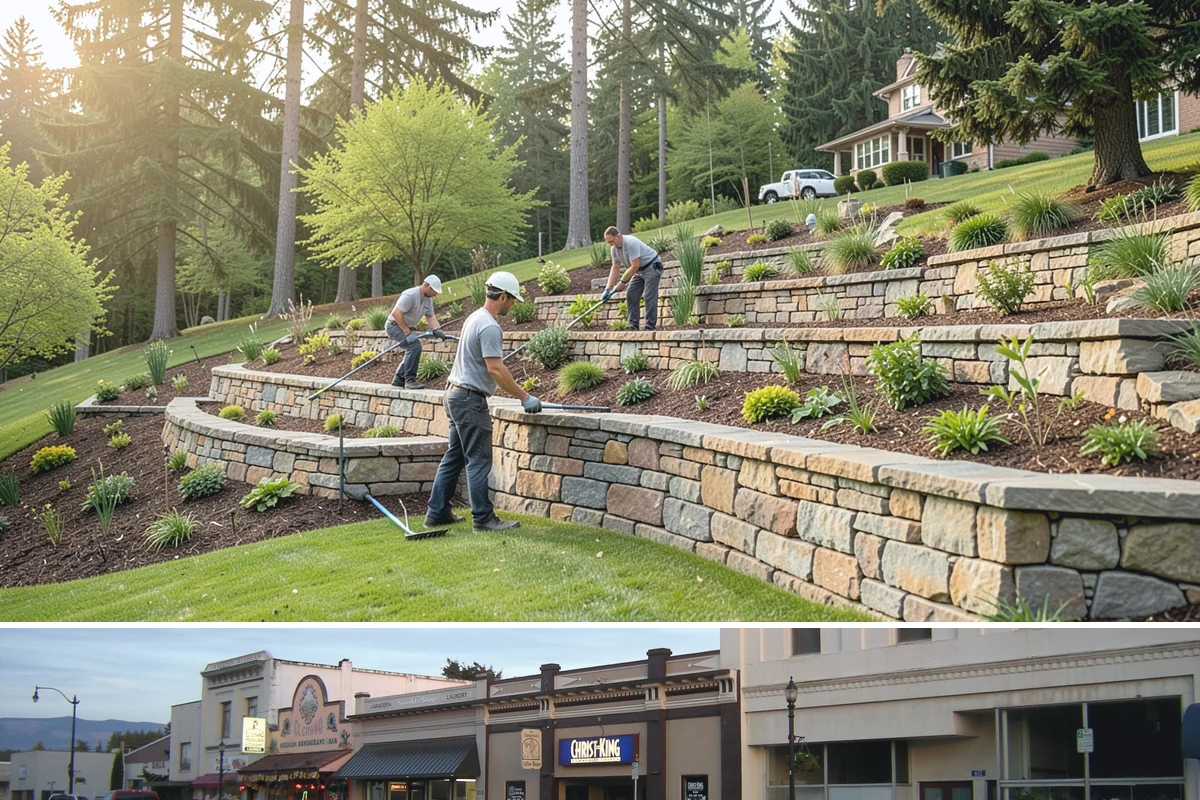 Landscape Masonry in Burlington, Skagit County, WA - Best built spring through fall.