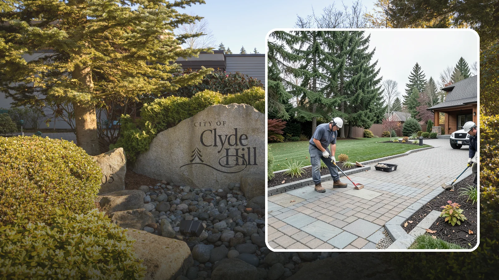 Landscape Masonry in Clyde Hill, King County, WA - Skilled masonry work - stone, brick, and block - that brings craftsmanship and permanence to your landscape.