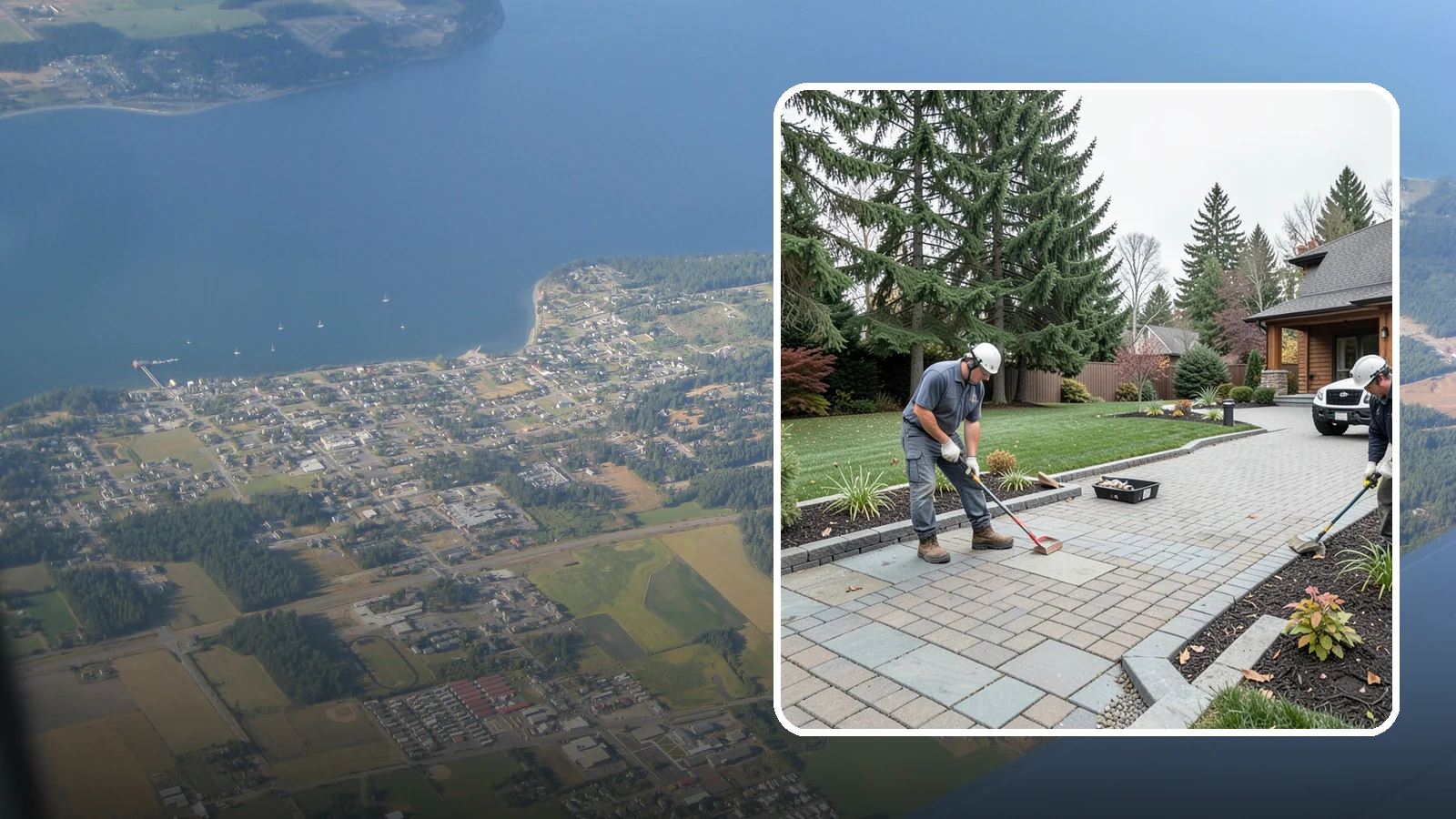 Landscape Masonry in Coupeville, Island County, WA - Skilled masonry work - stone, brick, and block - that brings craftsmanship and permanence to your landscape.