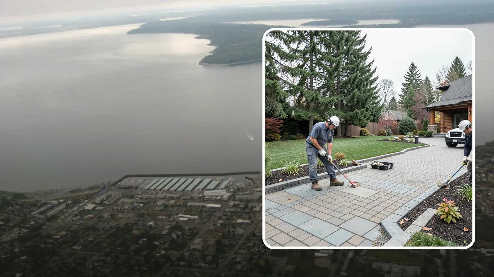 Landscape Masonry in Des Moines, King County, WA - Skilled masonry work - stone, brick, and block - that brings craftsmanship and permanence to your landscape.