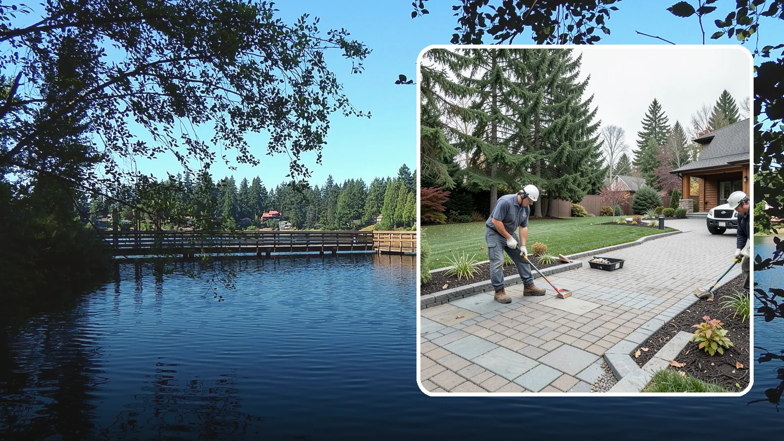 Landscape Masonry in Federal Way, King County, WA - Skilled masonry work - stone, brick, and block - that brings craftsmanship and permanence to your landscape.