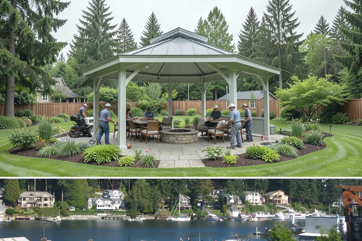 Landscape Masonry in Gig Harbor, Pierce County, WA - Best built spring through fall.