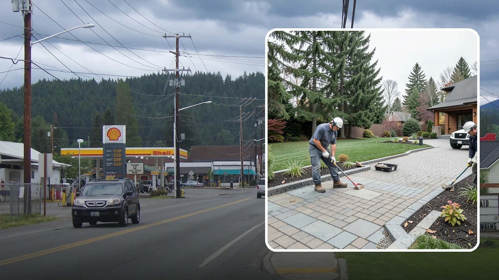 Landscape Masonry in Granite Falls, Snohomish County, WA - Skilled masonry work - stone, brick, and block - that brings craftsmanship and permanence to your landscape.