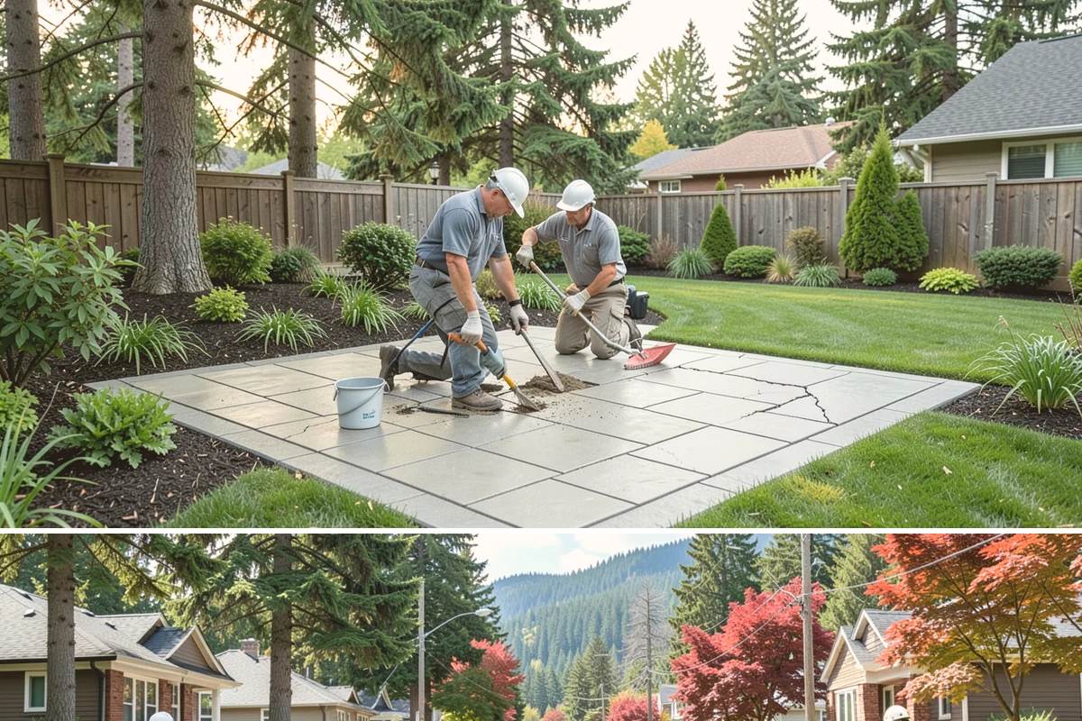 Landscape Masonry in Hunts Point, King County, WA - Best built spring through fall.