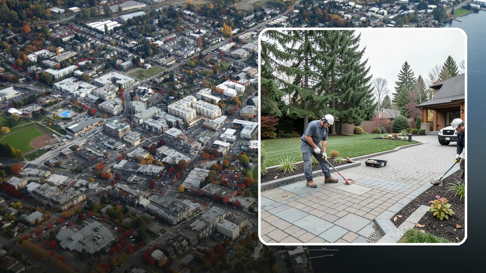Landscape Masonry in Kirkland, King County, WA - Skilled masonry work - stone, brick, and block - that brings craftsmanship and permanence to your landscape.