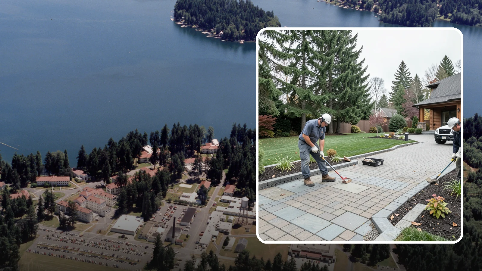 Landscape Masonry in Lakewood, Pierce County, WA - Skilled masonry work - stone, brick, and block - that brings craftsmanship and permanence to your landscape.