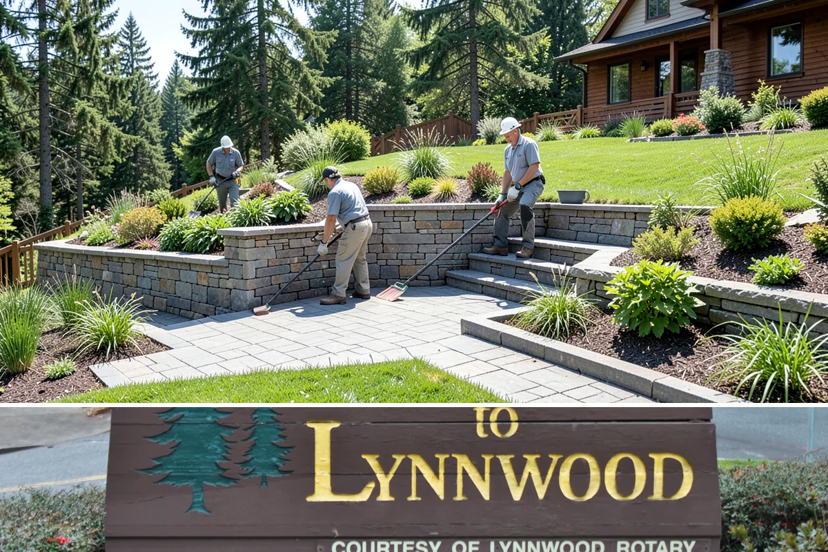 Landscape Masonry in Lynnwood, Snohomish County, WA - Best built spring through fall.