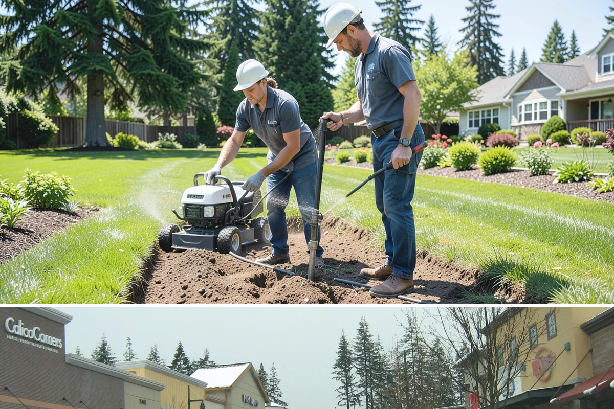 Landscape Masonry in Mill Creek, Snohomish County, WA - Best built spring through fall.