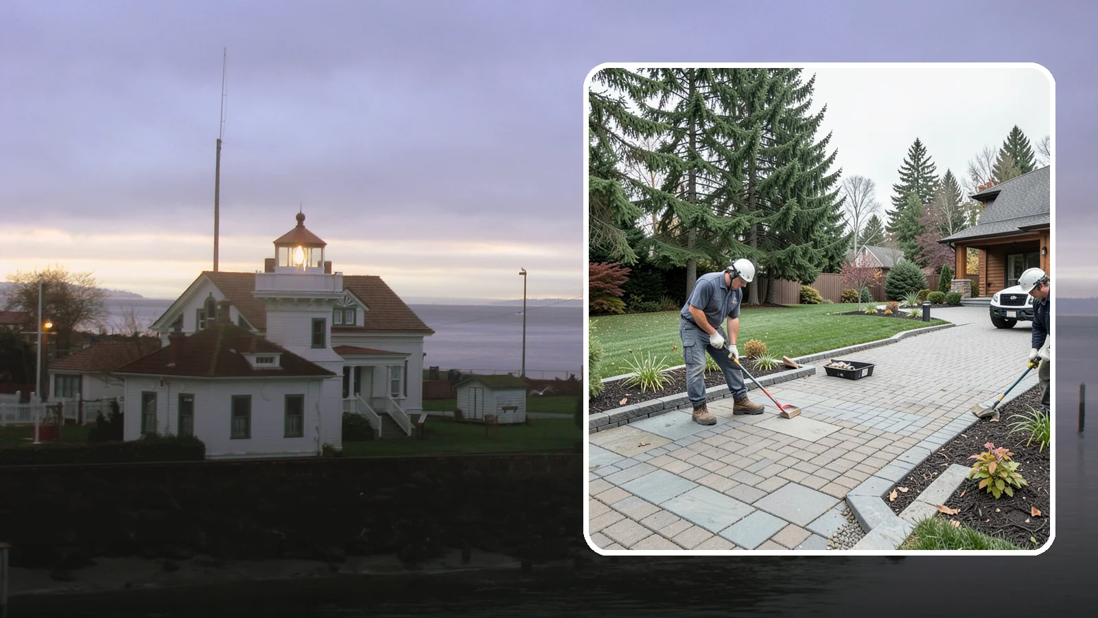 Landscape Masonry in Mukilteo, Snohomish County, WA - Skilled masonry work - stone, brick, and block - that brings craftsmanship and permanence to your landscape.