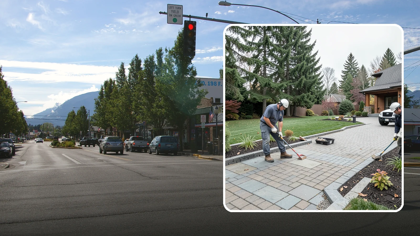Landscape Masonry in North Bend, King County, WA - Skilled masonry work - stone, brick, and block - that brings craftsmanship and permanence to your landscape.