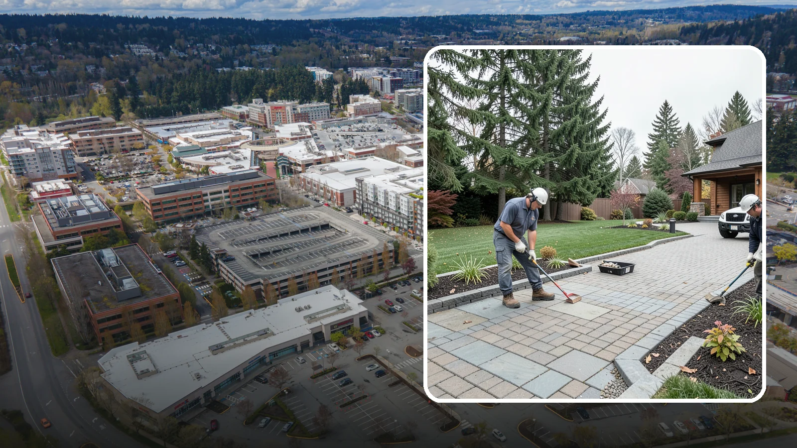 Landscape Masonry in Redmond, King County, WA - Skilled masonry work - stone, brick, and block - that brings craftsmanship and permanence to your landscape.