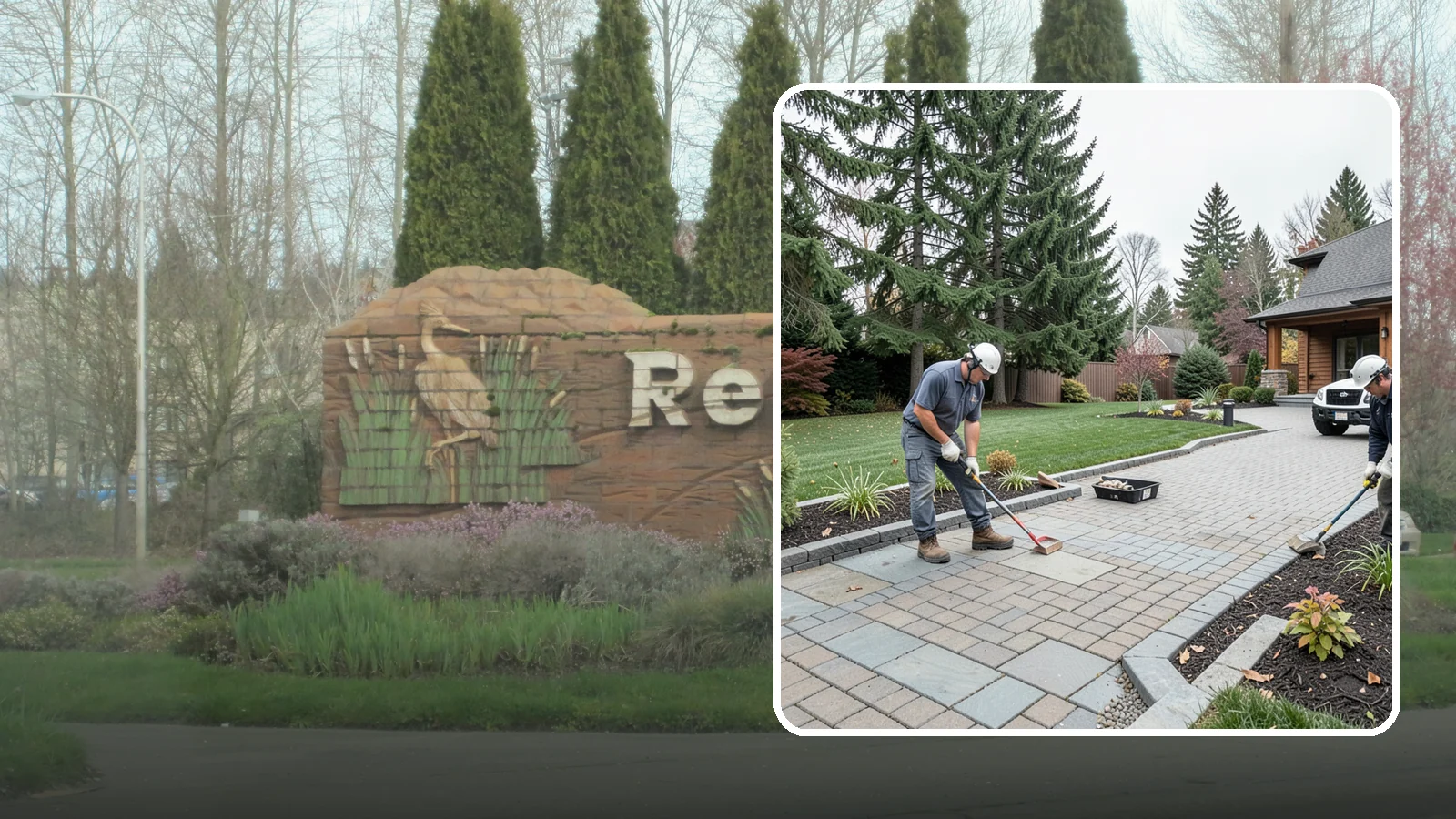 Landscape Masonry in Renton, King County, WA - Skilled masonry work - stone, brick, and block - that brings craftsmanship and permanence to your landscape.