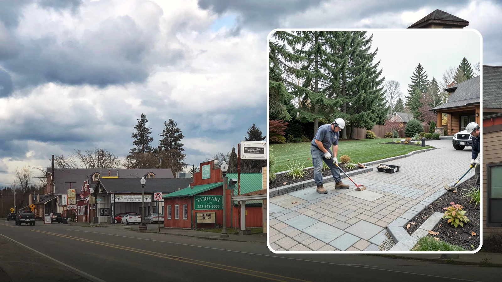 Landscape Masonry in Roy, Pierce County, WA - Skilled masonry work - stone, brick, and block - that brings craftsmanship and permanence to your landscape.