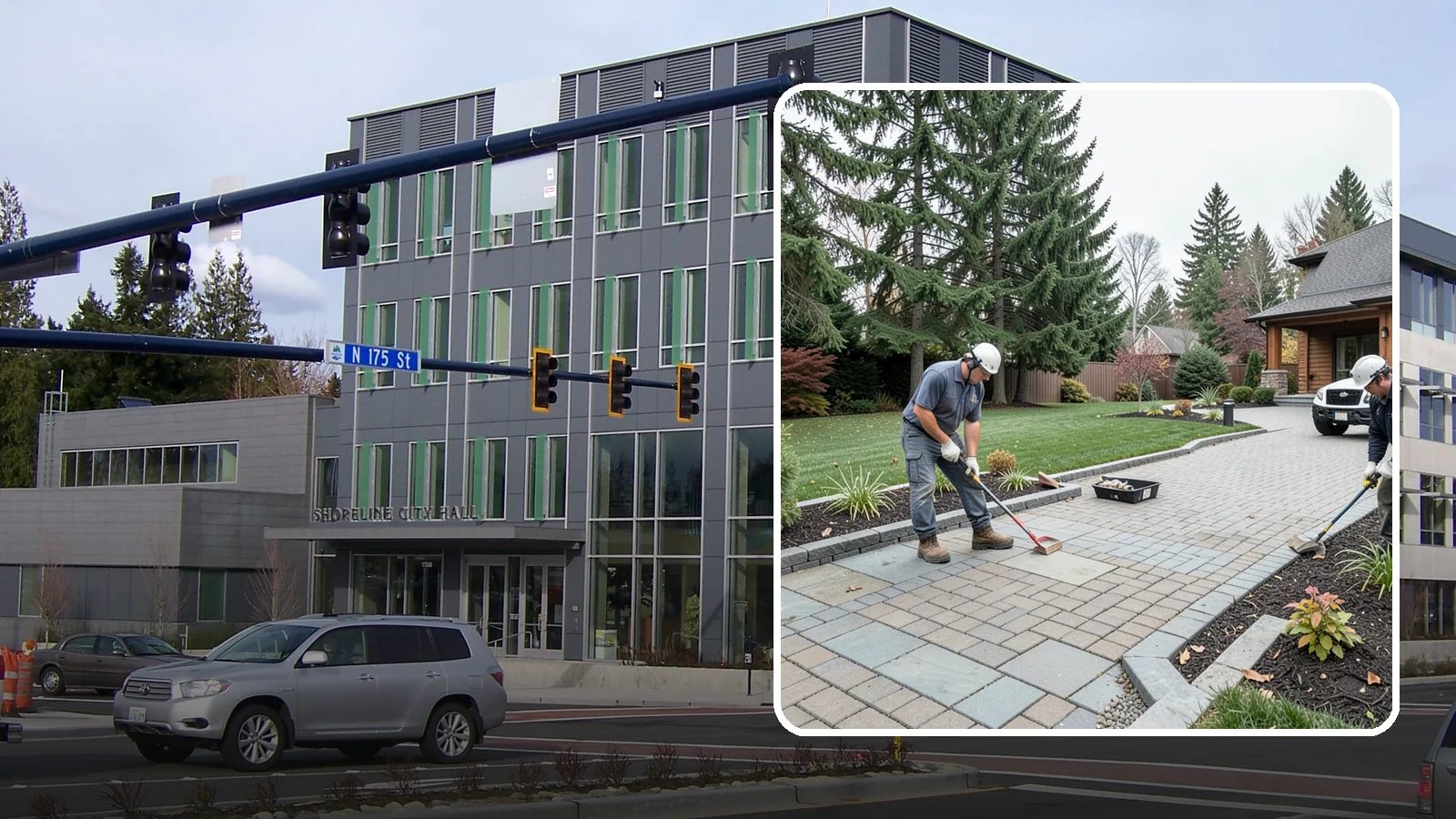 Landscape Masonry in Shoreline, King County, WA - Skilled masonry work - stone, brick, and block - that brings craftsmanship and permanence to your landscape.