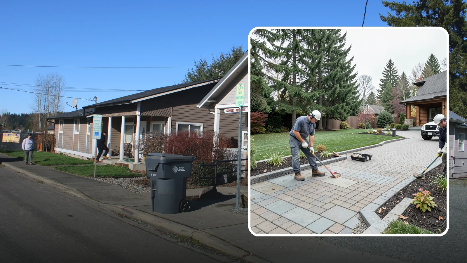 Landscape Masonry in South Prairie, Pierce County, WA - Skilled masonry work - stone, brick, and block - that brings craftsmanship and permanence to your landscape.