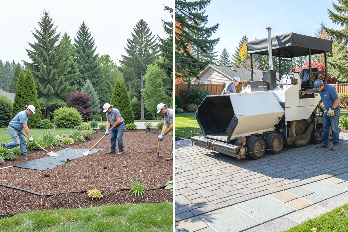 Landscape Masonry in South Prairie, Pierce County, WA - Discuss the design and materials