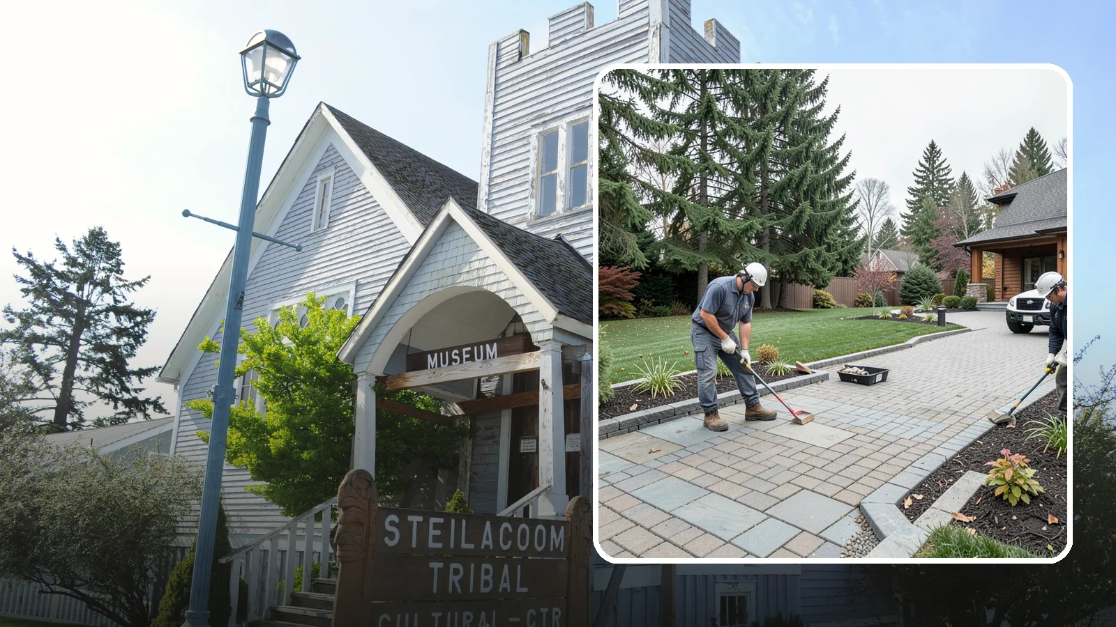 Landscape Masonry in Steilacoom, Pierce County, WA - Skilled masonry work - stone, brick, and block - that brings craftsmanship and permanence to your landscape.