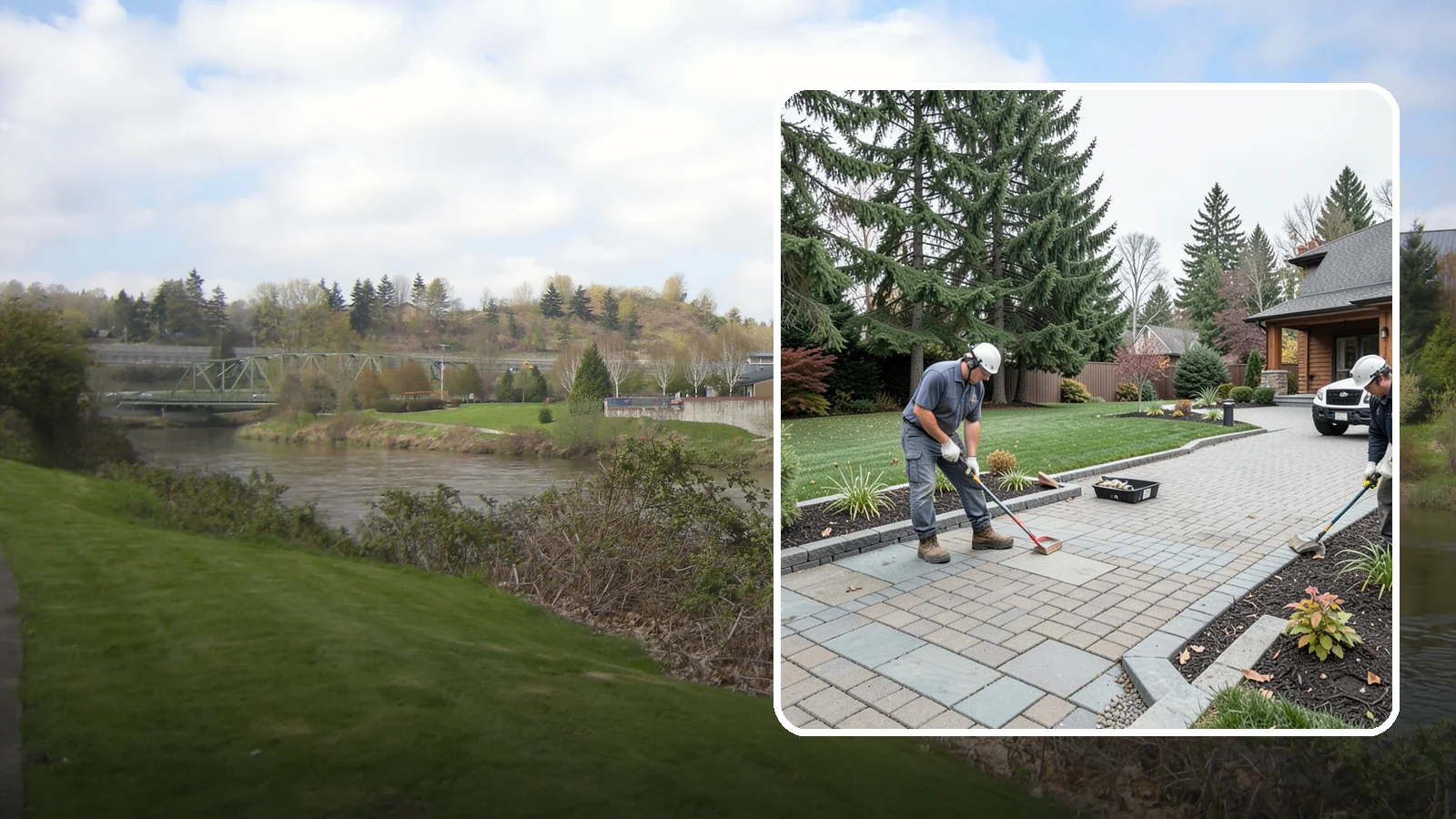 Landscape Masonry in Tukwila, King County, WA - Skilled masonry work - stone, brick, and block - that brings craftsmanship and permanence to your landscape.
