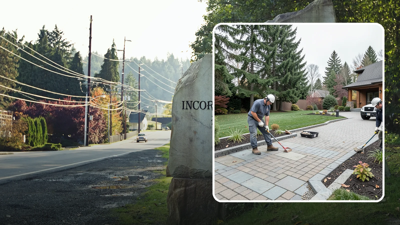 Landscape Masonry in Wilkeson, Pierce County, WA - Skilled masonry work - stone, brick, and block - that brings craftsmanship and permanence to your landscape.