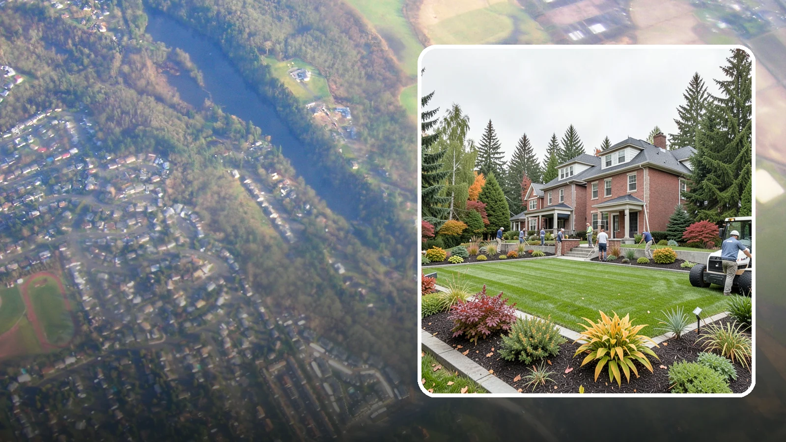 Landscape Renovation in Algona, King County, WA - We reimagine and rebuild tired, overgrown yards into cohesive landscapes suited to the Pacific Northwest.