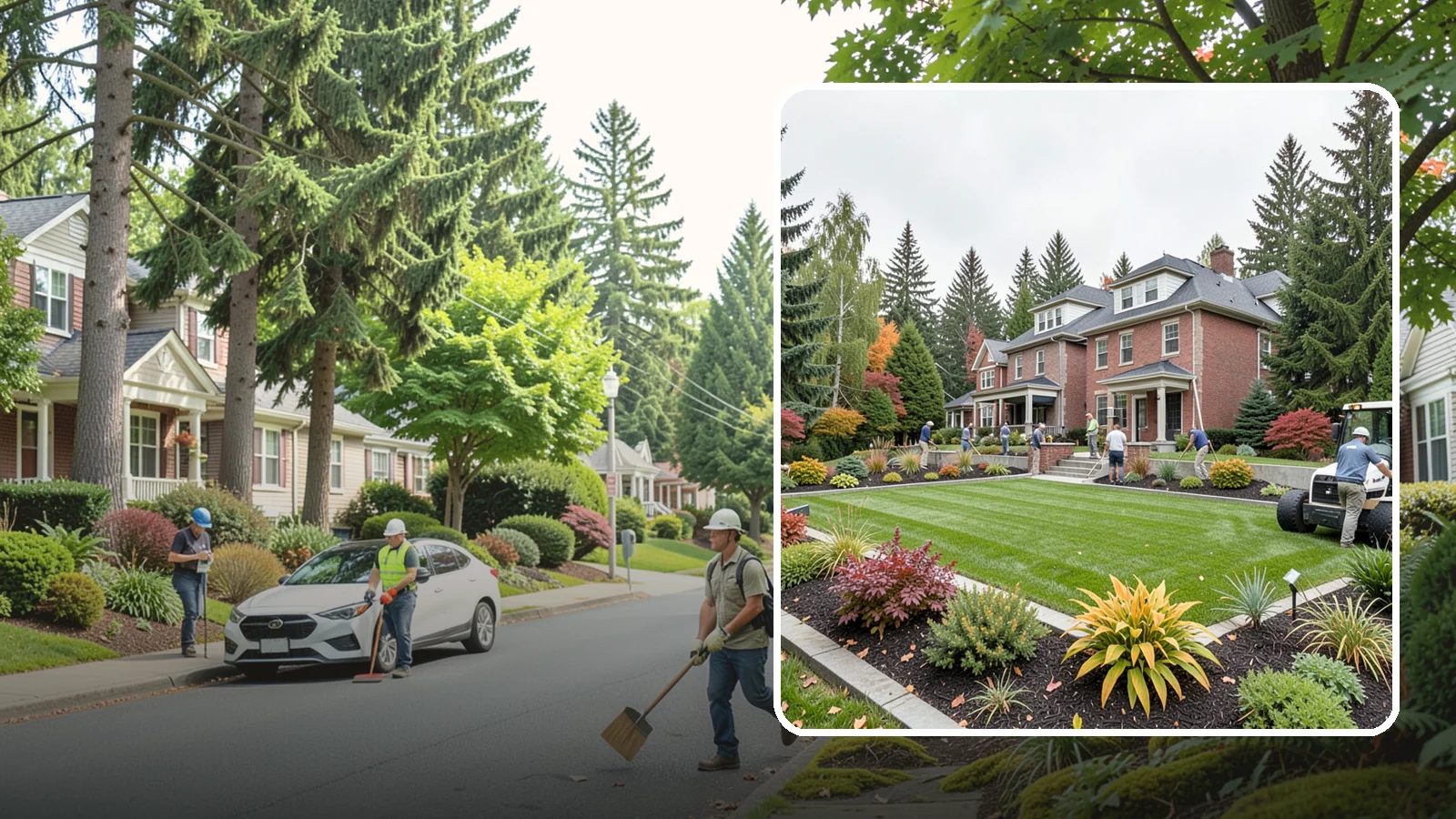 Landscape Renovation in Beaux Arts Village, King County, WA - We reimagine and rebuild tired, overgrown yards into cohesive landscapes suited to the Pacific Northwest.
