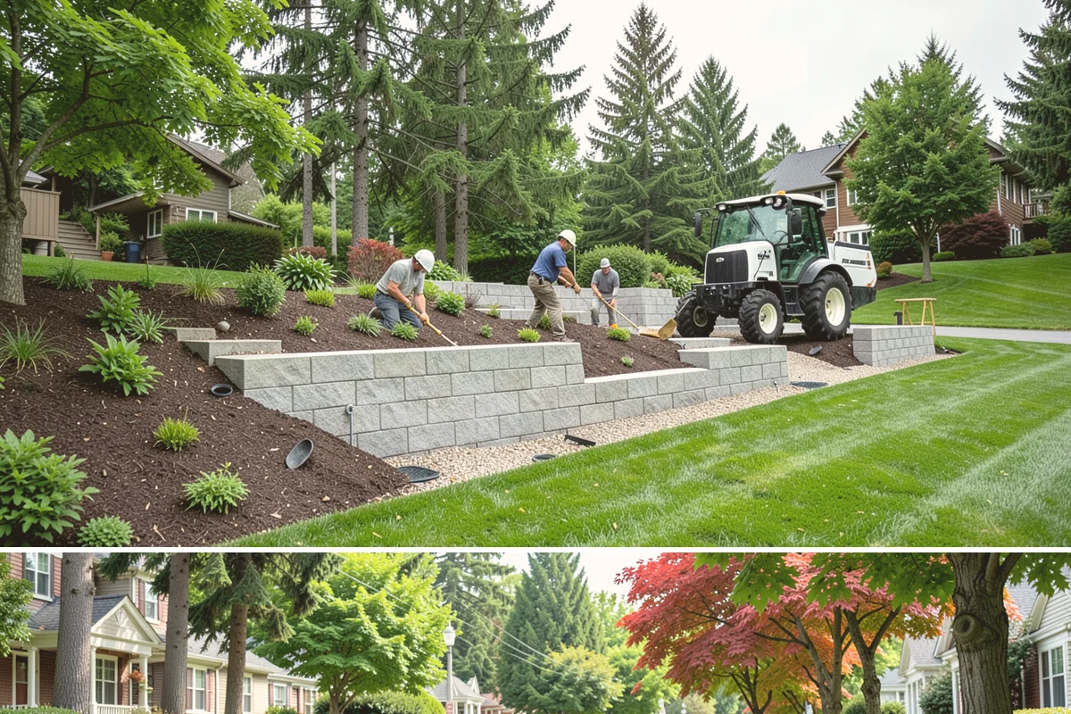 Landscape Renovation in Beaux Arts Village, King County, WA - Fall and early spring are ideal for renovation in our region, letting new plantings establish in cool, moist conditions before...