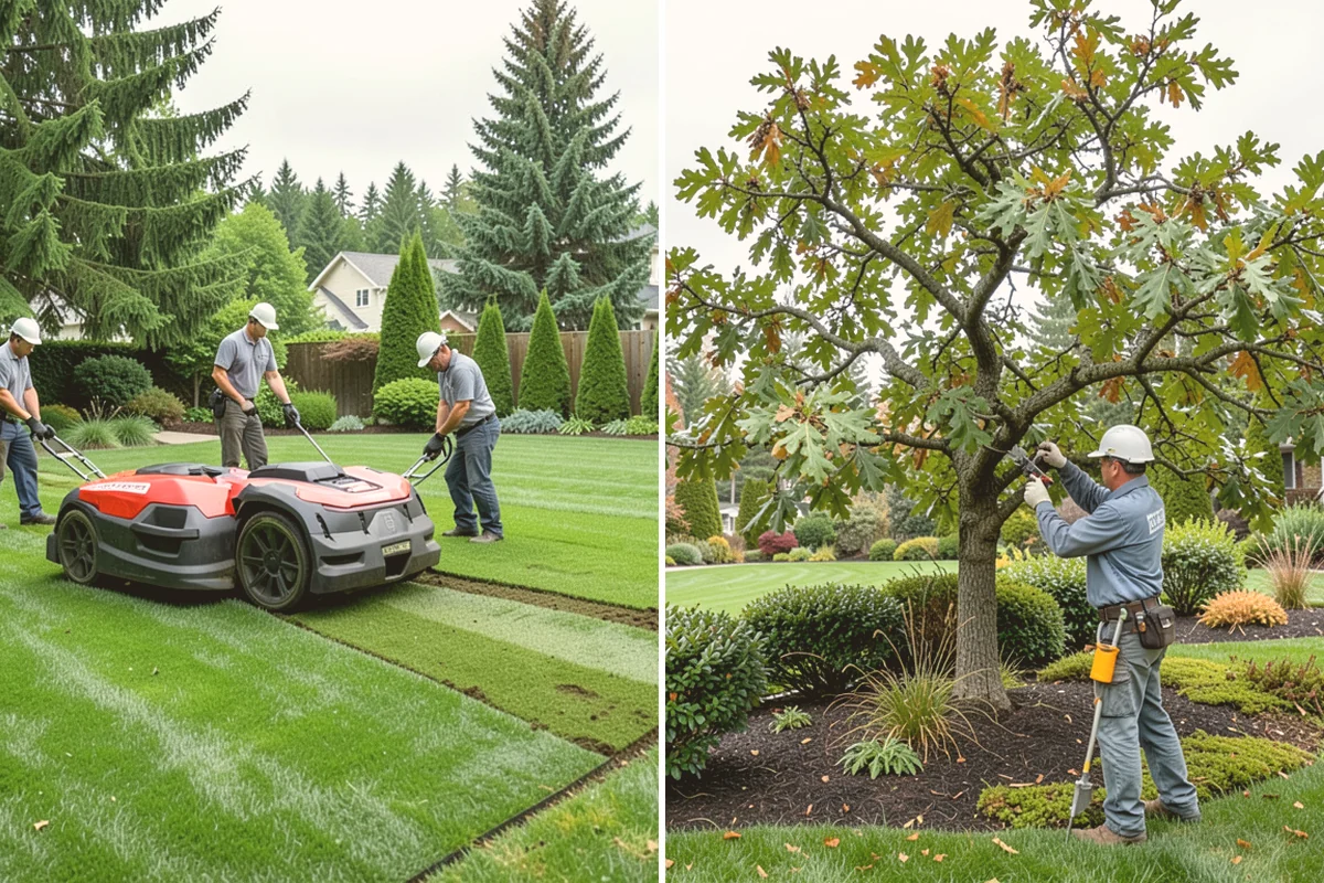 Landscape Renovation in Brier, Snohomish County, WA - Walk the property and assess existing plantings and grade