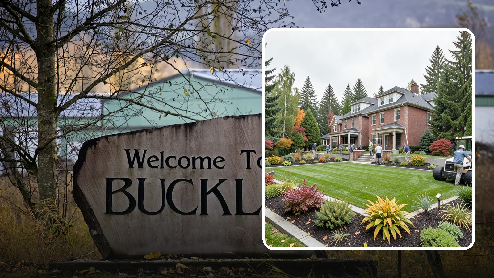 Landscape Renovation in Buckley, Pierce County, WA - We reimagine and rebuild tired, overgrown yards into cohesive landscapes suited to the Pacific Northwest.