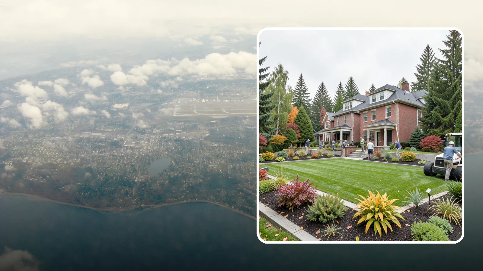 Landscape Renovation in Burien, King County, WA - We reimagine and rebuild tired, overgrown yards into cohesive landscapes suited to the Pacific Northwest.