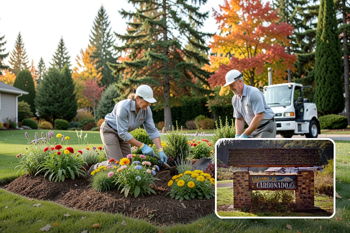 Landscape Renovation in Carbonado, Pierce County, WA - Fresh, cohesive design that respects mature plantings