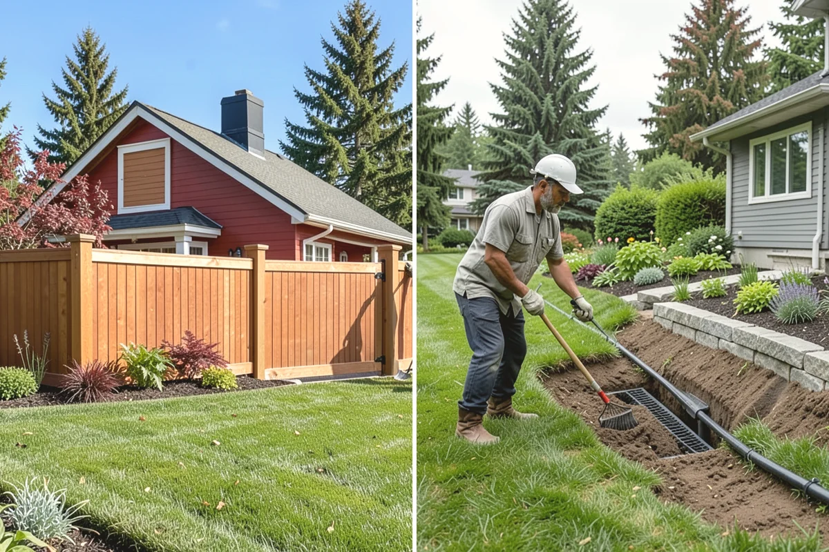 Landscape Renovation in Carbonado, Pierce County, WA - Walk the property and assess existing plantings and grade