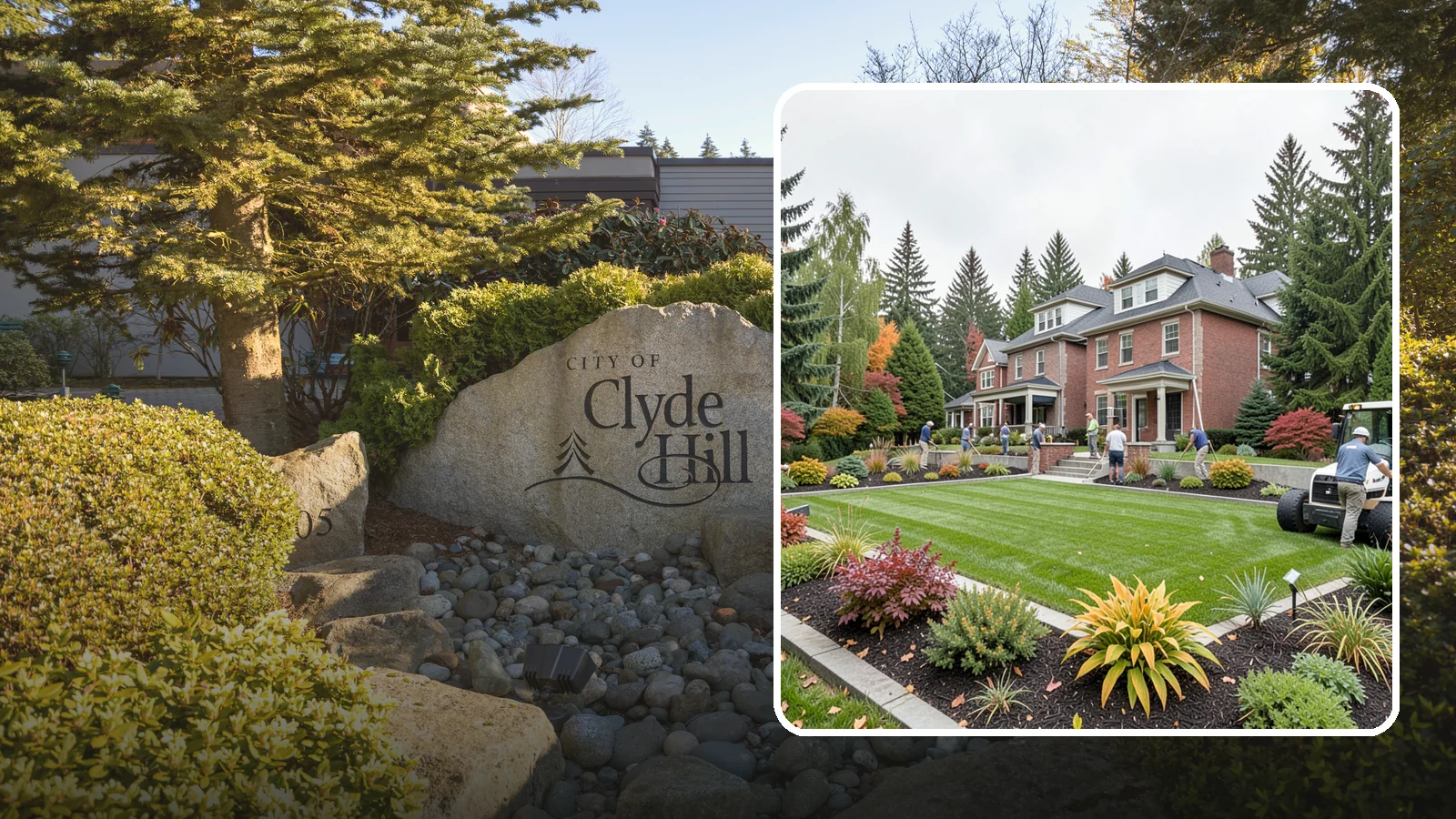 Landscape Renovation in Clyde Hill, King County, WA - We reimagine and rebuild tired, overgrown yards into cohesive landscapes suited to the Pacific Northwest.